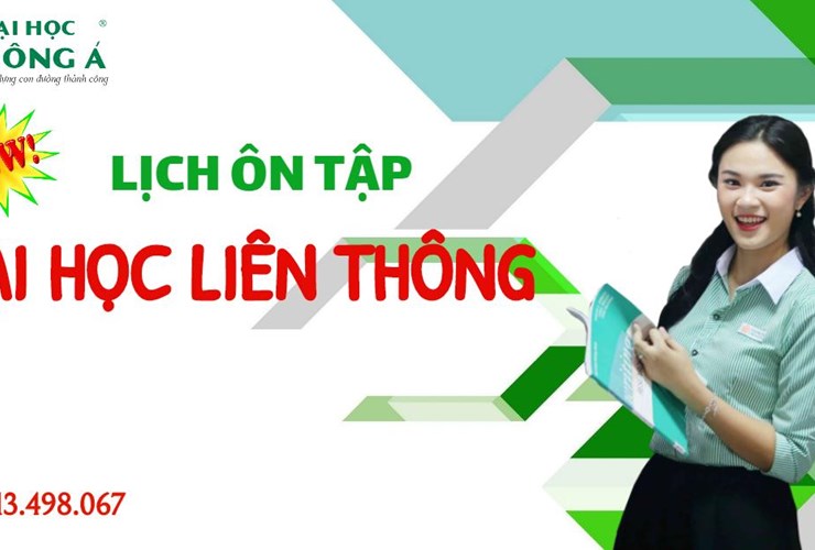 TB Lịch ôn tập kỳ thi tuyển sinh ĐH Liên thông, VB2 đợt tháng 10/2019